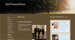 Desktop Screenshot of krollfh.com